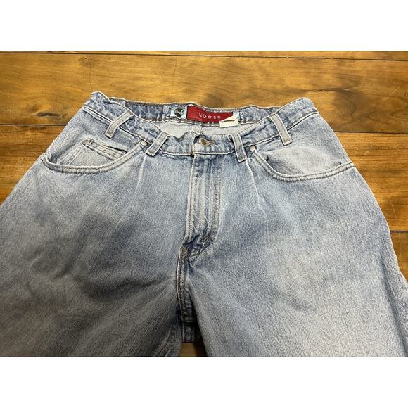 VTG Levi's SilverTab Loose Jeans Mens 32x34 Faded Wash Grunge Skater Y2K - Picture 4 of 12